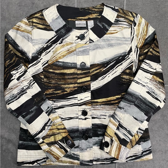 Chico's Jackets & Blazers - Chico's Cotton Jacket *Excellent Condition* Size: 0